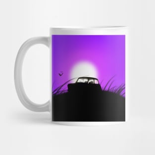 Classic Mini Sunset Purple Mug